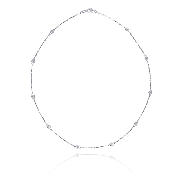 Diamond By The Yard 10-Stone Necklace