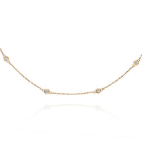 Diamond By The Yard 10-Stone Necklace