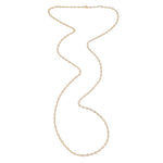 Diamond By The Yard 122 Stone Long Fashion Necklace - The Diamond Channel