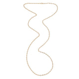 Diamond By The Yard 122 Stone Long Fashion Necklace - The Diamond Channel