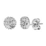 Diamond Flower Earring - The Diamond Channel