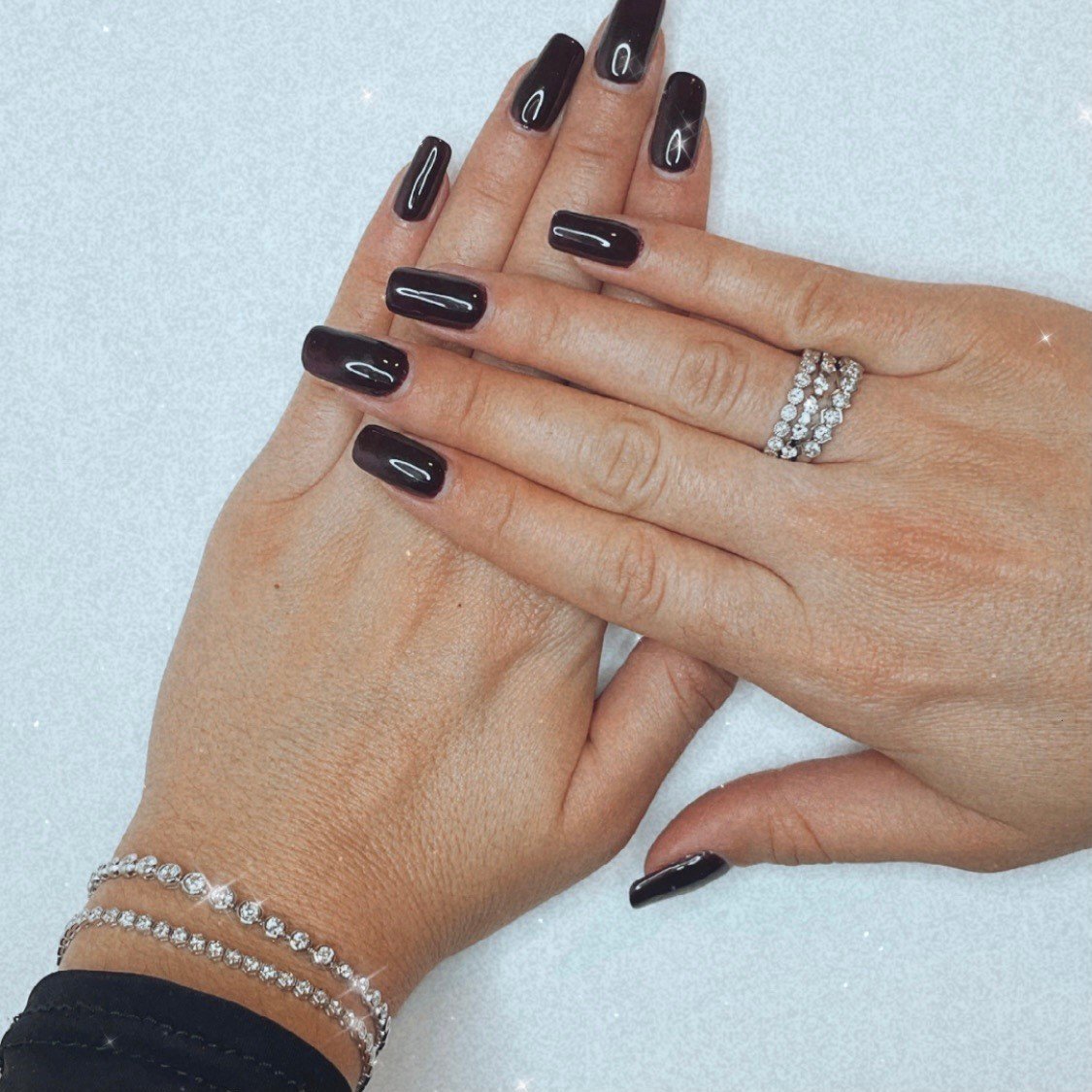 Four-Prong Square Shaped Adjustable Bracelet - The Diamond Channel