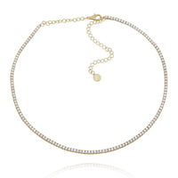 Adjustable Tennis Necklace