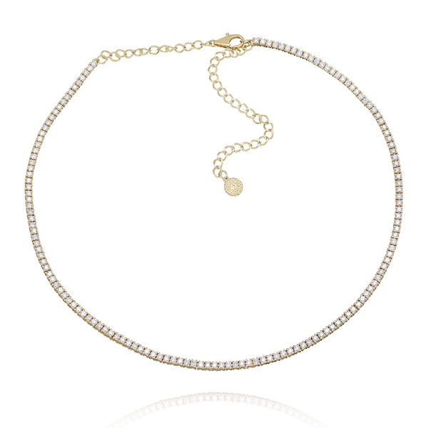 Adjustable Tennis Necklace