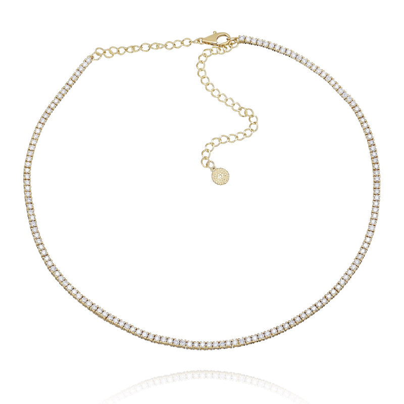 Adjustable Tennis Necklace