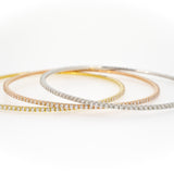 Diamonds All Around Bangle - The Diamond Channel