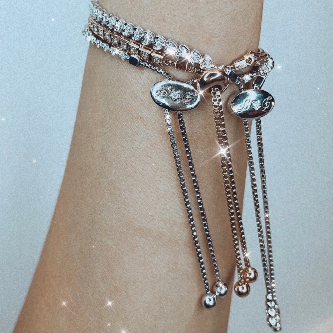 Adjustable Illusion-Set Bracelet - The Diamond Channel